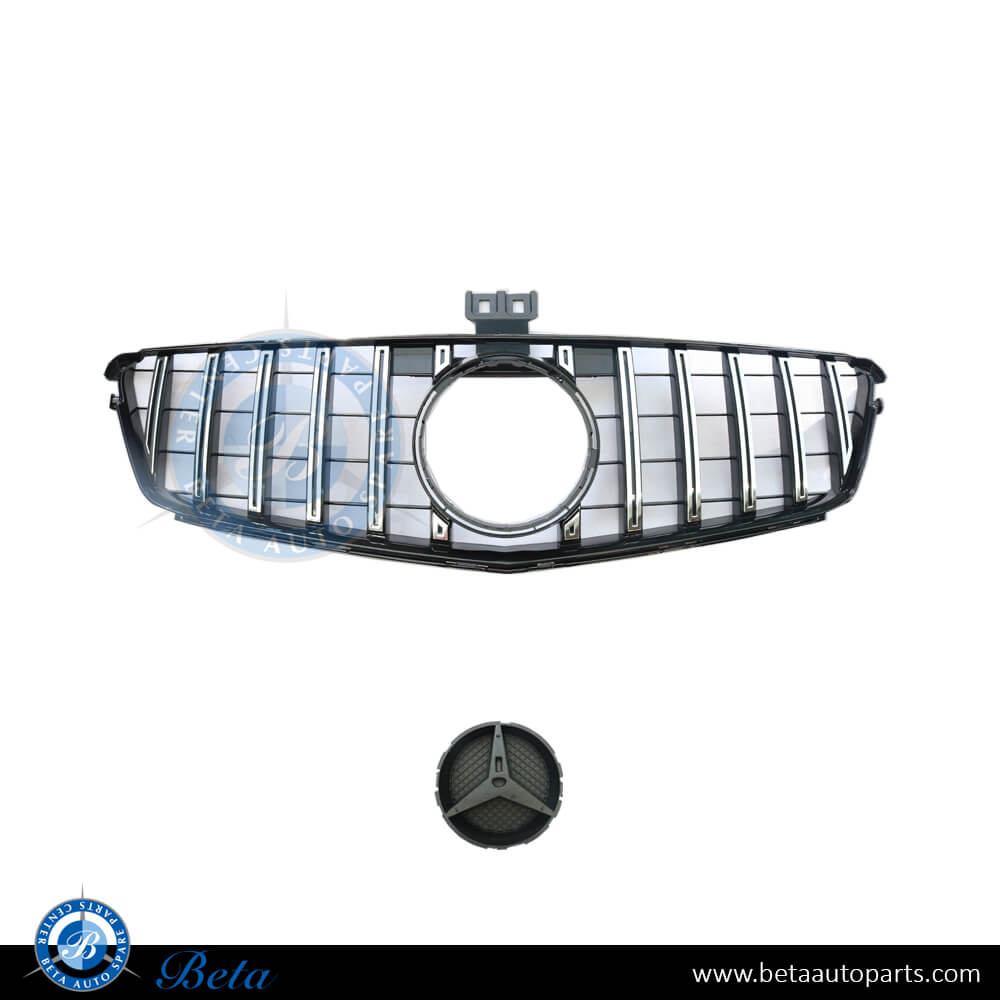 Grille GT Look for Mercedes C-Class W204 2008-2014 models, Part Number 2048801A83 Grille GT Look for Mercedes C-Class W204 2008-2014 models, Part Number 2048801A83